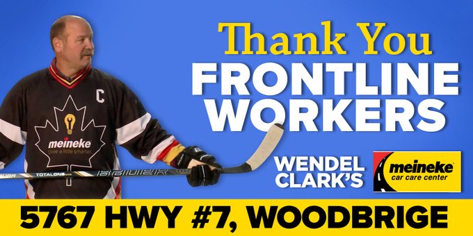 Wendel Clark Autographed Hockey Stick